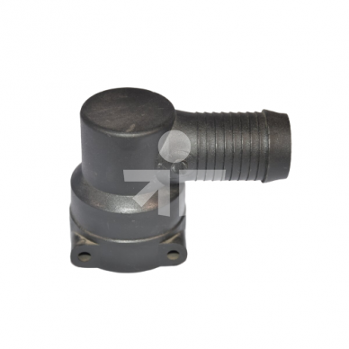 Tank elbow connector with hose tail Ø 32 4031120370