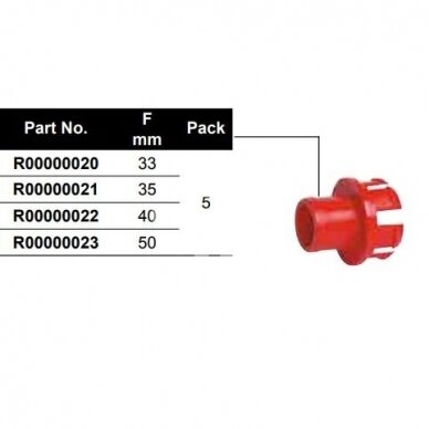 Hose tail 40 mm 3073040.200/R00000022 1