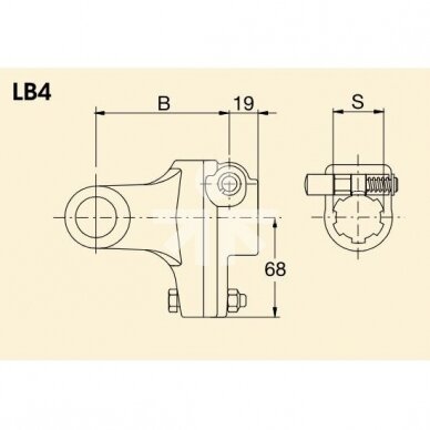 APSAUGINĖ MOVA (SU VARŽTU) LB04 08804 1