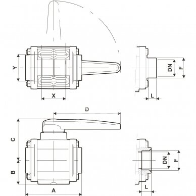 DVIŠAKIS ČIAUPAS G3'' 453007A99 1