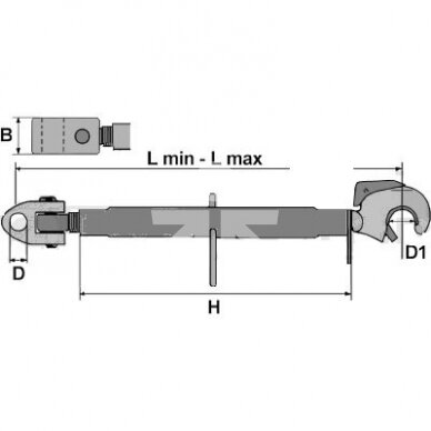 M36x3 670-920MM 2010255/66649 1