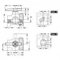 2-way ball valve G 1/2” 4542132/8215153 1