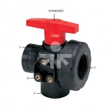 3-way ball valve G 1” 4542234/8216252