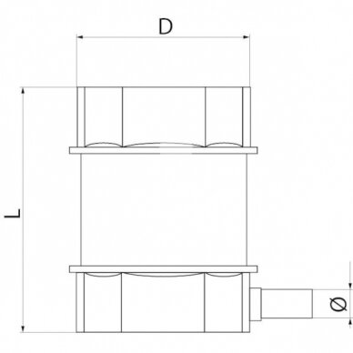 Suction basket 2 1/2 3073160 2