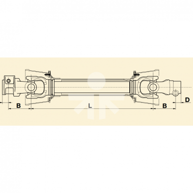 KARDANAS 6X6 B8N810CEA60A60 1