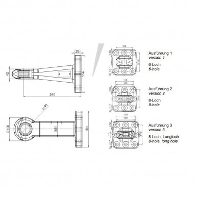 Kilpa Scharmueller fi D40mm 110x100 00.652.24.0-A90 2