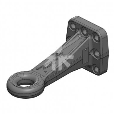 Ring Towing Eye DØ50mm rigid (Pickup Hitchring) Scharmueller fi50mm 110x100 00.652.42.0-A90