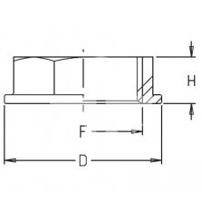 Swivel nut flat 2052090/8042501 sriegis G3 1