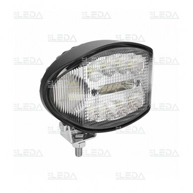 LED darbo žibintas 24W 2500lm ovalus plataus spindulio 1