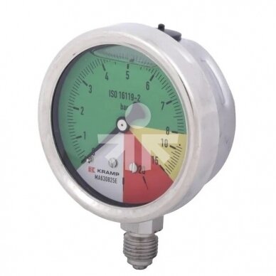 Manometer Ø 63mm 0-8-15-25 1/4 "MA630825E