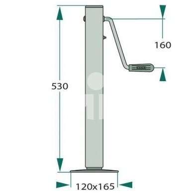 Pastatymo koja DG590 1.5T 1