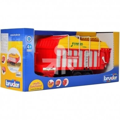 Игрушкa BRUDER 02214 Тележка-погрузчик Pöttinger Jumbo 6600 2