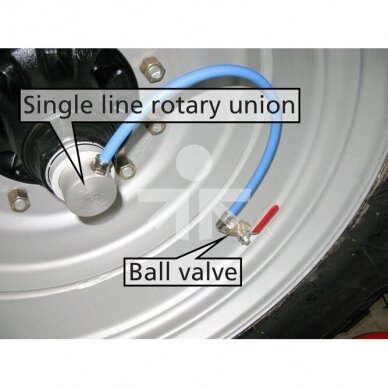 PTG RDS/GW 1L centrinė padangų slėgio reguliavimo sistema priekaboms 1
