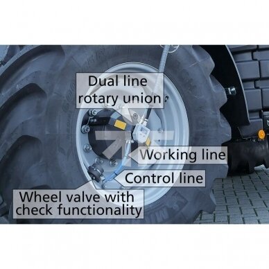 PTG RDS/radial AIRBOX/drive 2L centrinė padangų slėgio reguliavimo sistema 3