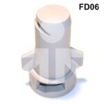 Fertiliser nozzle FD 130° 06 grey plastic