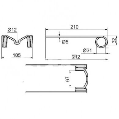 PRESO RINKTUVO SPYRUOKLĖ JOHN DEERE 276SE/L 1