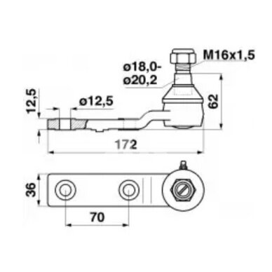 Knife head 670120 Claas 1