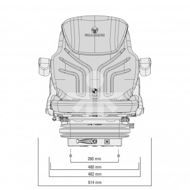 СИДЕНЬЯ Grammer Maximo Basic 95G/721 2