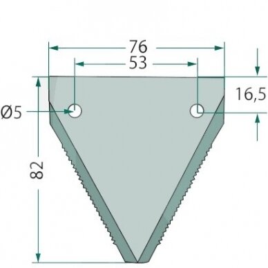 Segmentas Dronningborg 596321R3 / D44100000 AGV Germany 2