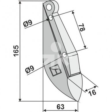 Sėjimo noragėlis Nordsten 2149320