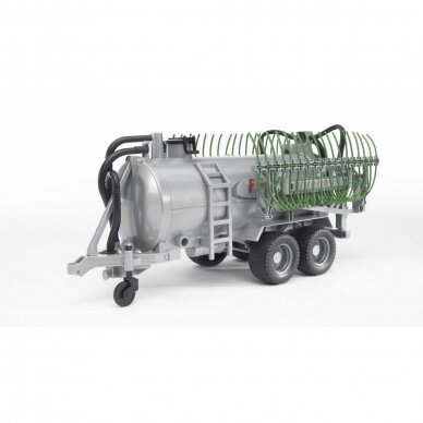 Toy Bruder 02020 Fliegl Barrel Slurry tank Trailer with Spread Tubes