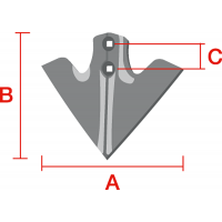 Sweep Point  Bellota 15072-CA 3000236-KOO Farmet 1