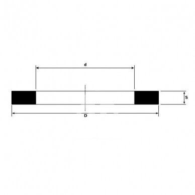 Flat seal 20X30,7X2,5 G40014/G00002006 1