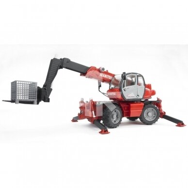 Игрушкa BRUDER 02129 Телескопический Погрузчик Manitou MRT 2150 2