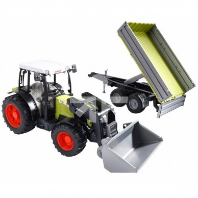 Игрушкa BRUDER 02112 Трактор Claas Nectis 267F с фронтальным погрузчиком