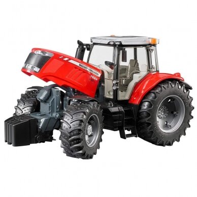 Žaislas Bruder traktorius Massey Fergusson 7624 03046 1