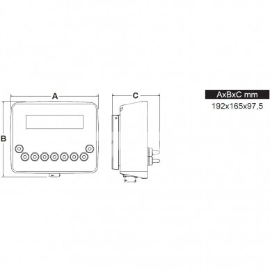 VALDYMO KOMPIUTERIS GEOSYSTEM 250 7W CS 8410060 3