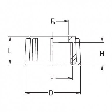 Fly nut 2002050/8040301 G1¼ 1