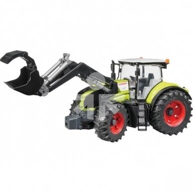 Žaislas Bruder traktorius Claas Axion 950 su krautuvu 03013