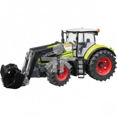 Игрушка Bruder трактор Claas Axion 950 с погрузчиком 03013 1