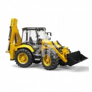 Игрушечный экскаватор-погрузчик Bruder JCB 5CX ECO 02454