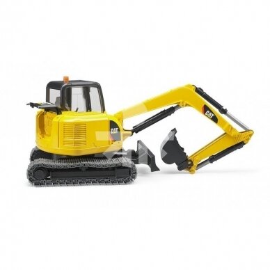 Toy Bruder mini excavator Cat 02456 1