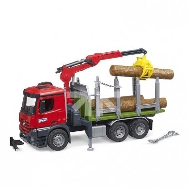 Toy Bruder forest truck MB Arocs with found 03669