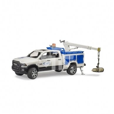 Toy Bruder pickup truck RAM 2500 service car 02509 3