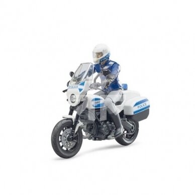 Toy Bruder Scrambler Ducati police motorbike 62731 1