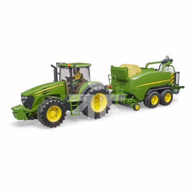 Игрушка Bruder пресс-подборщик John Deere C441R 02032 3