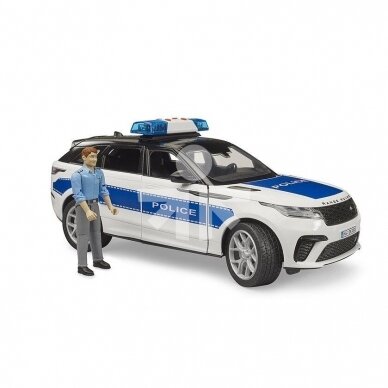 Toy Bruder Range Rover Velar police vehicle with police officer 02890 1