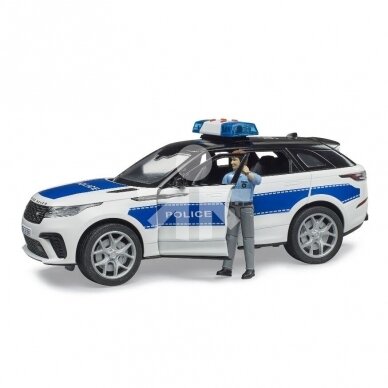 Toy Bruder Range Rover Velar police vehicle with police officer 02890 2