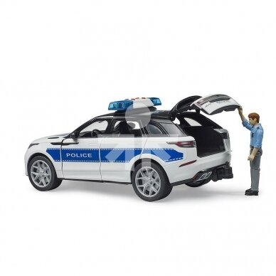 Toy Bruder Range Rover Velar police vehicle with police officer 02890 3