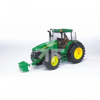 Žaislas BRUDER RINKINYS 03150 JOHN DEERE TRAKTORIUS + PURKŠTUKAS 02207 3