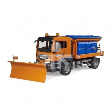 Toy Bruder snow blower-spreader MAN TGS 03785