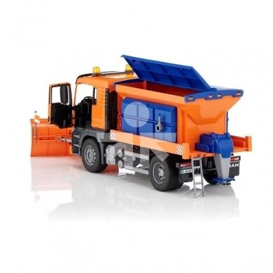 Toy Bruder snow blower-spreader MAN TGS 03785 3