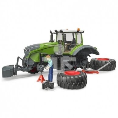 Игрушечный трактор Bruder Fendt 1050 Vario с механиком и инструментами 04041 1