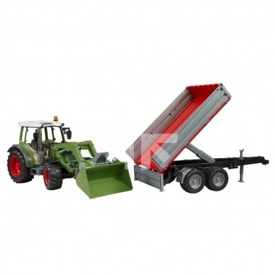 Игрушка Bruder Трактор  Fendt 209S + прицеп 02104 1