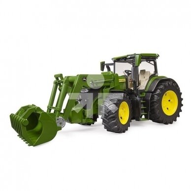 Игрушкa BRUDER 03051 Трактор John Deere 7930 с фронтальным погрузчиком