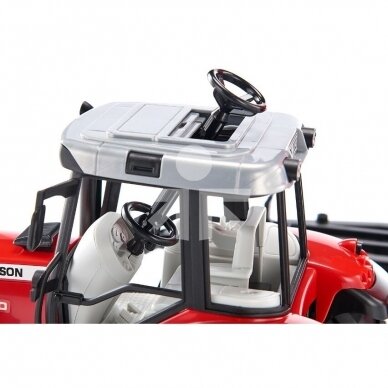 Toy Bruder Massey Ferguson 7480 With Tipping Trailer 02045 4